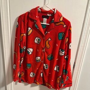 Sushi Print Pajama Set